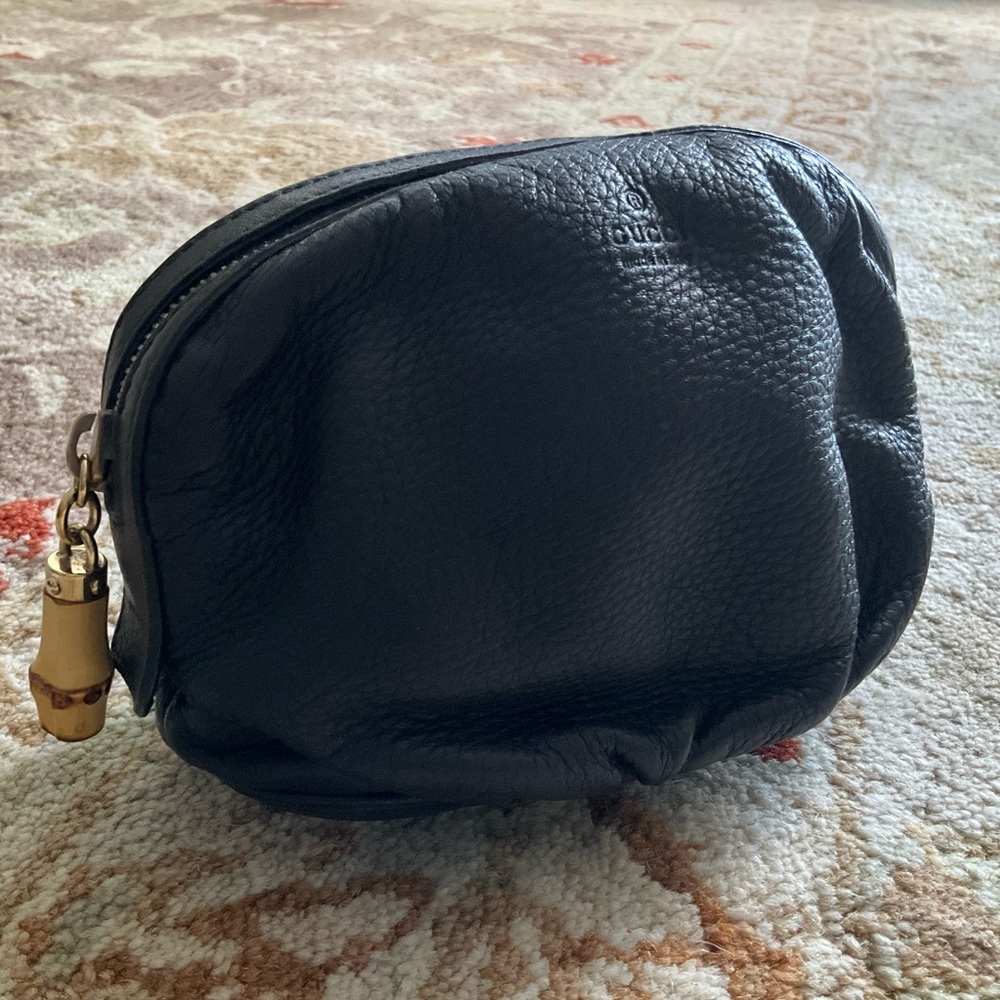 Gucci Leather Cosmetics Pouch Vintage - Picture 3 of 13